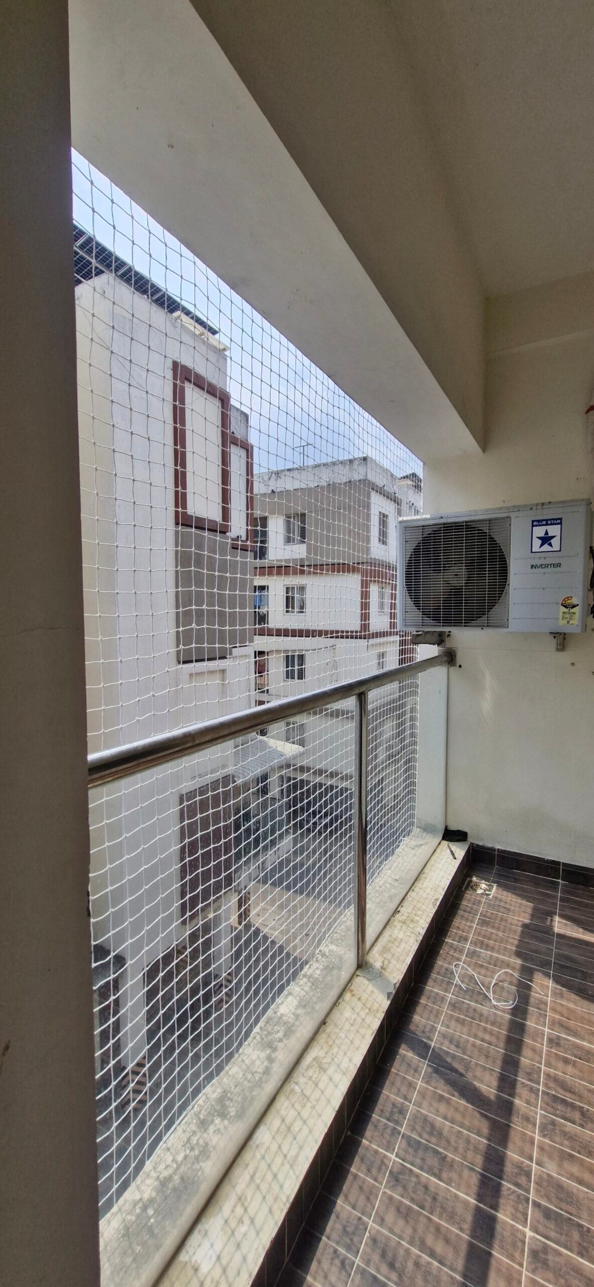 Balcony Safety Net Installation