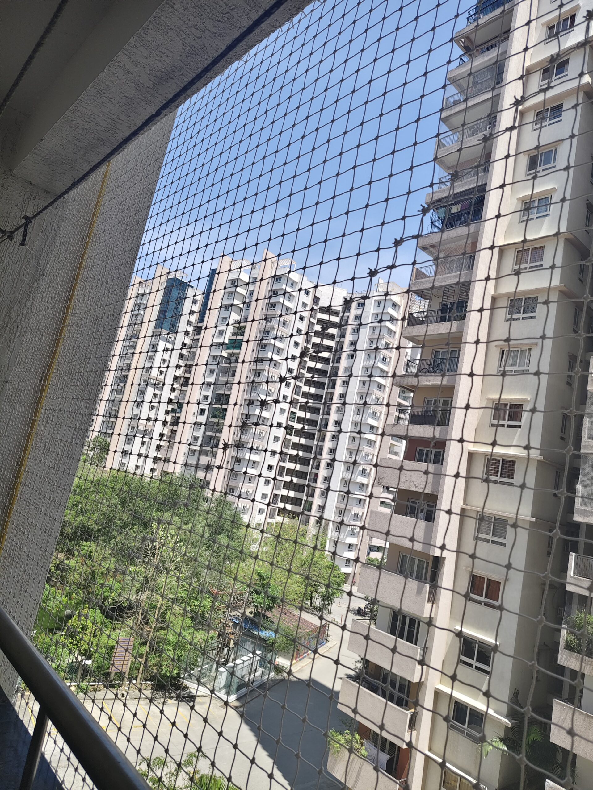 Window Safety Net Work