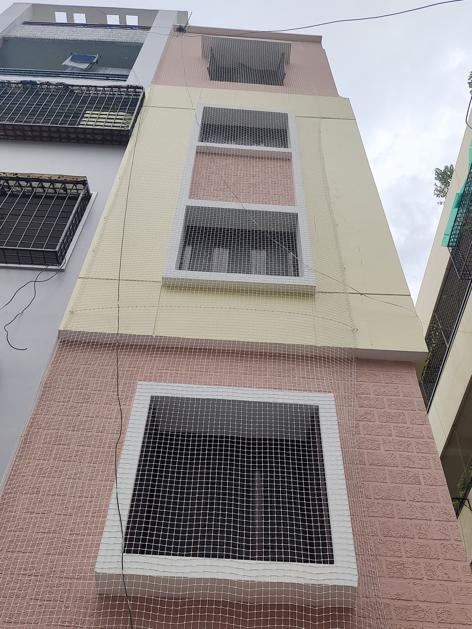 Window Safety Net Work